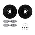 thumbnail image 1 of Front Brake Pad and Rotor Kit - Compatible with 2012 - 2018 Audi A7 Quattro Gas 2013 2014 2015 2016 2017, 1 of 2