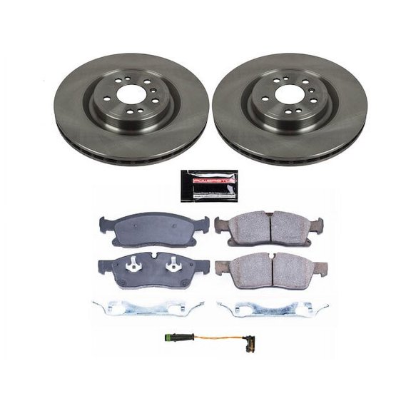Front Brake Pad and Rotor Kit - Compatible with 2013 - 2016 Mercedes-Benz GL350 2014 2015