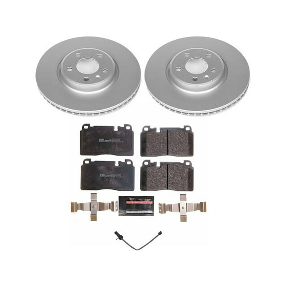 Front Brake Pad and Rotor Kit - Compatible with 2013 - 2017 Audi Q5 2014 2015 2016