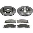 thumbnail image 1 of Front Brake Pad and Rotor Kit - Compatible with 2013 - 2019 Ford Police Interceptor Utility 2014 2015 2016 2017 2018, 1 of 2