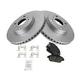 thumbnail image 1 of Front Brake Pad and Rotor Kit - Compatible with 2013 Scion iQ Base, 1 of 2