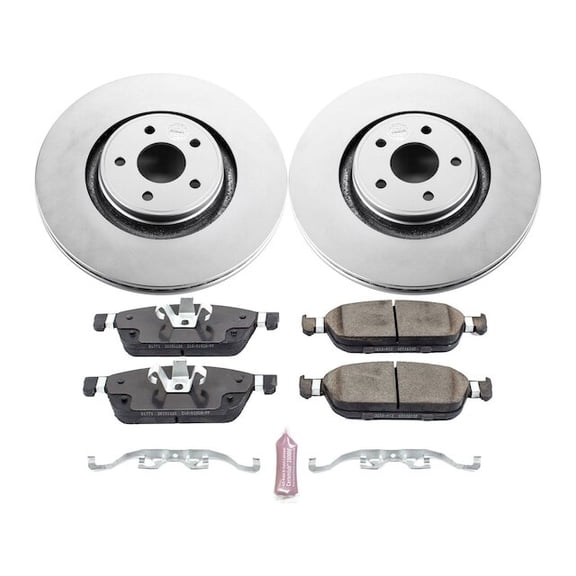 Front Brake Pad and Rotor Kit - Compatible with 2014 - 2018 Ford Focus ST 2015 2016 2017