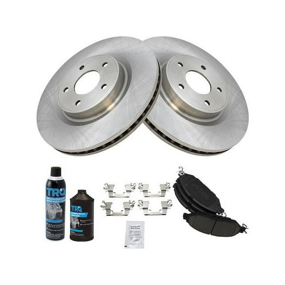 Front Brake Pad and Rotor Kit - Compatible with 2014 - 2020 INFINITI QX60 2015 2016 2017 2018 2019