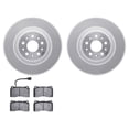 thumbnail image 1 of Front Brake Pad and Rotor Kit - Compatible with 2014 - 2020 Maserati Ghibli (with 4-Piston Front Calipers) 2015 2016 2017 2018 2019, 1 of 2