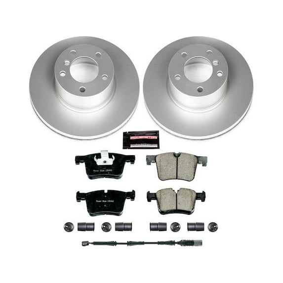 Front Brake Pad and Rotor Kit - Compatible with 2015 - 2016 BMW 228i xDrive