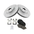 thumbnail image 1 of Front Brake Pad and Rotor Kit - Compatible with 2015 - 2019 Subaru Legacy 3.6R Limited 2016 2017 2018, 1 of 2
