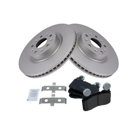 Front Brake Pad and Rotor Kit - Compatible with 2016 - 2018 Chevy Camaro SS 2017