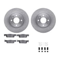 thumbnail image 1 of Front Brake Pad and Rotor Kit - Compatible with 2016 - 2018 Smart Fortwo 2017, 1 of 2