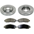 thumbnail image 1 of Front Brake Pad and Rotor Kit - Compatible with 2016 - 2020 Honda Pilot 2017 2018 2019, 1 of 2