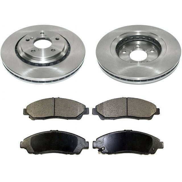Front Brake Pad and Rotor Kit - Compatible with 2016 - 2020 Honda Pilot 2017 2018 2019