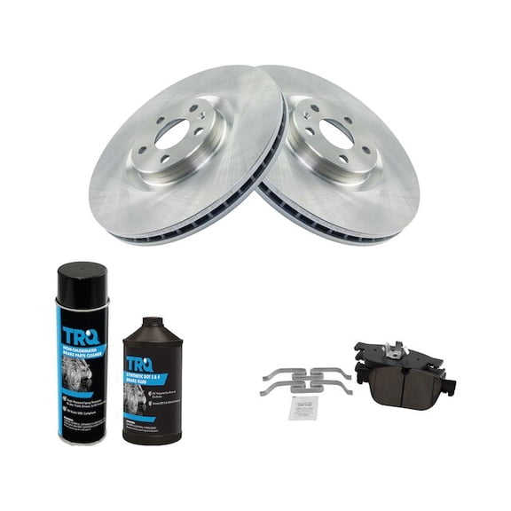 Front Brake Pad and Rotor Kit - Compatible with 2016 - 2020 Volvo XC90 2017 2018 2019