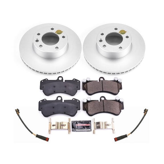 Front Brake Pad and Rotor Kit - Compatible with 2017 - 2018 Mercedes-Benz G550 4x4