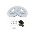 thumbnail image 1 of Front Brake Pad and Rotor Kit - Compatible with 2017 - 2020 Hyundai Elantra 2018 2019, 1 of 2