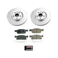 thumbnail image 1 of Front Brake Pad and Rotor Kit - Compatible with 2017 - 2020 Lincoln Continental 2018 2019, 1 of 2