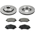 thumbnail image 1 of Front Brake Pad and Rotor Kit - Compatible with 2018 Jeep Wrangler JK, 1 of 2
