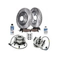 thumbnail image 1 of Front Brake Pad and Rotor and Wheel Hub Kit - Compatible with 1998 - 2005 Chevy Blazer 1999 2000 2001 2002 2003 2004, 1 of 2