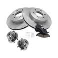 thumbnail image 1 of Front Brake Pad and Rotor and Wheel Hub Kit - Compatible with 2000 - 2002 Dodge Dakota 4WD 2001, 1 of 2
