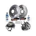 thumbnail image 1 of Front Brake Pad and Rotor and Wheel Hub Kit - Compatible with 2000 - 2006 Chevy Suburban 1500 2001 2002 2003 2004 2005, 1 of 2