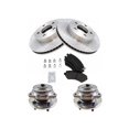 thumbnail image 1 of Front Brake Pad and Rotor and Wheel Hub Kit - Compatible with 2002 - 2005 Jeep Liberty 2003 2004, 1 of 2