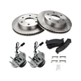 thumbnail image 1 of Front Brake Pad and Rotor and Wheel Hub Kit - Compatible with 2003 - 2006 Cadillac Escalade ESV AWD 2004 2005, 1 of 2