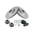 thumbnail image 1 of Front Brake Pad and Rotor and Wheel Hub Kit - Compatible with 2005 - 2007 Pontiac G6 2006, 1 of 2