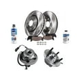 thumbnail image 1 of Front Brake Pad and Rotor and Wheel Hub Kit - Compatible with 2006 - 2010 Ford Explorer 2007 2008 2009, 1 of 2
