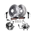 thumbnail image 1 of Front Brake Pad and Rotor and Wheel Hub Kit - Compatible with 2007 - 2013 GMC Sierra 1500 2008 2009 2010 2011 2012, 1 of 2