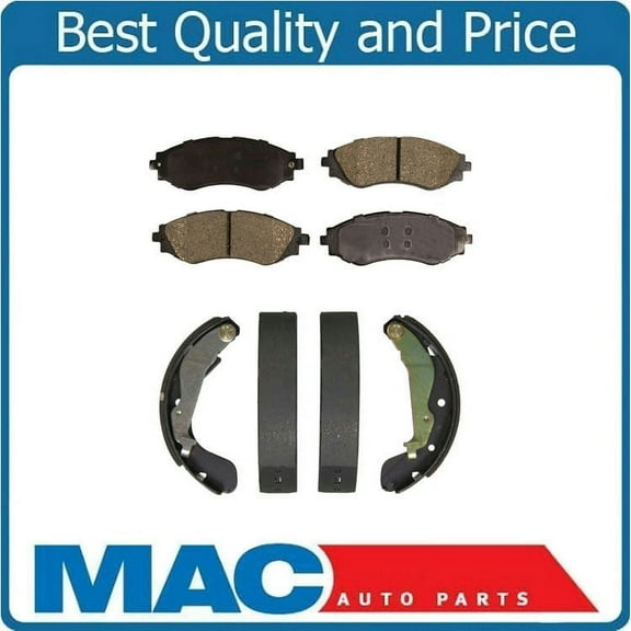 Front Brake Pads & Rear Brake Shoes for Chevrolet Aveo 5 2007-2011
