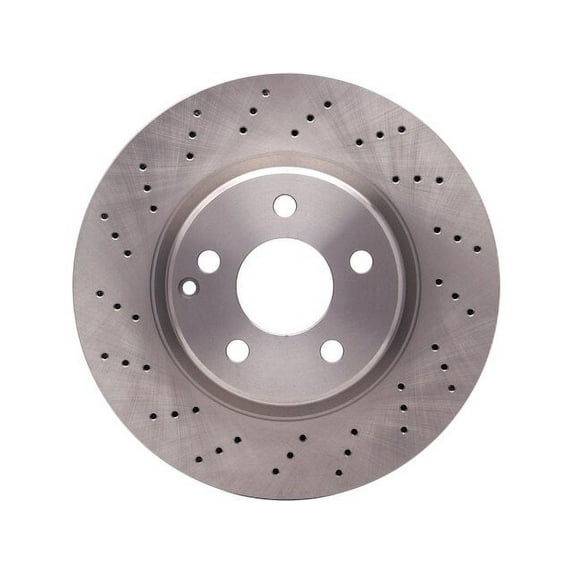 Front Brake Rotor - Compatible with 2003 - 2006 Mercedes-Benz CL500 - Dynamic Friction
