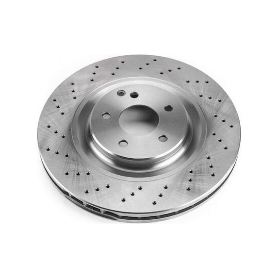 Front Brake Rotor - Compatible with 2003 - 2006 Mercedes-Benz CLK500 2004 2005
