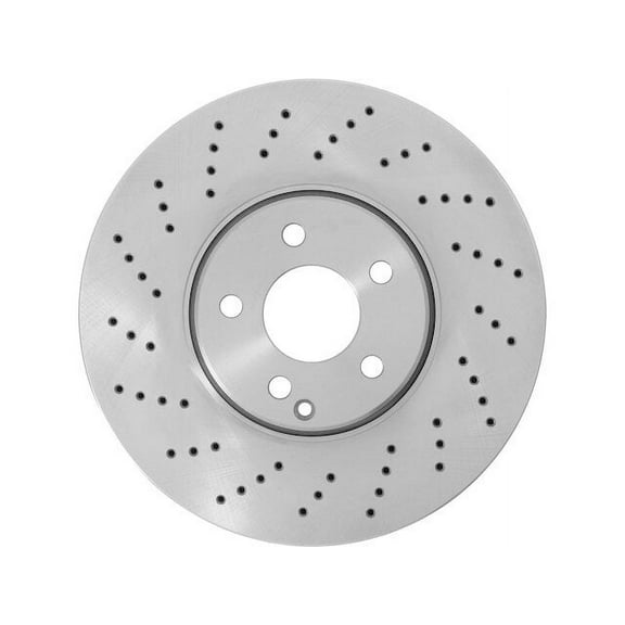 Front Brake Rotor - Compatible with 2003 - 2006 Mercedes-Benz S430 4Matic AWD 2004 2005