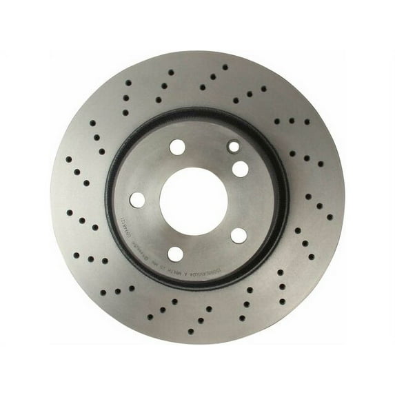 Front Brake Rotor - Compatible with 2003 - 2006 Mercedes-Benz SL500 Base 2004 2005