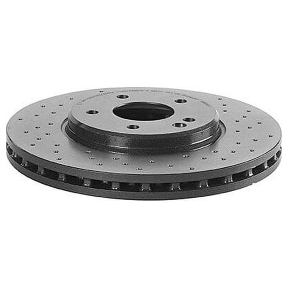 Front Brake Rotor - Compatible with 2004 - 2008 Chrysler Crossfire 2005 2006 2007