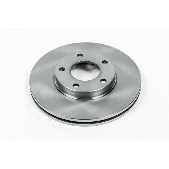 Front Brake Rotor - Compatible with 2004 - 2013 Mazda 3 i 2.0L 4-Cylinder - Power Stop