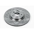 thumbnail image 1 of Front Brake Rotor - Compatible with 2005 - 2011 Mercedes-Benz SLK350 2006 2007 2008 2009 2010, 1 of 2