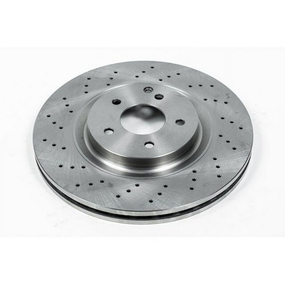 Front Brake Rotor - Compatible with 2005 - 2011 Mercedes-Benz SLK350 2006 2007 2008 2009 2010