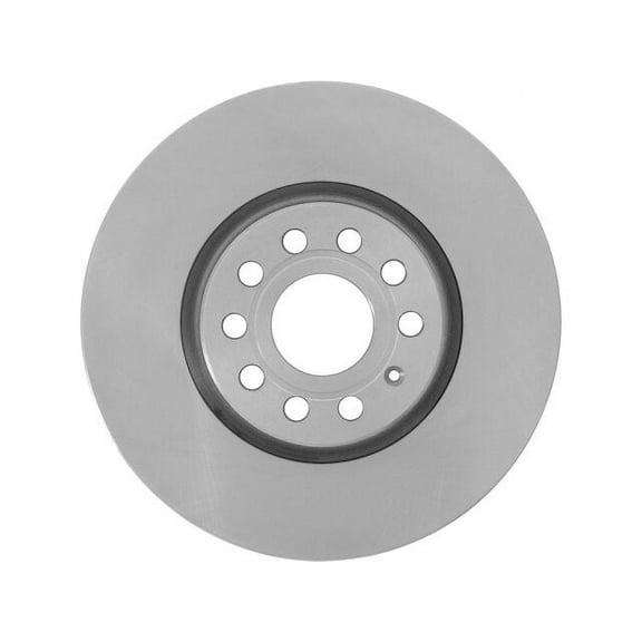 Front Brake Rotor - Compatible with 2005 - 2018 Volkswagen Jetta 2006 2007 2008 2009 2010 2011 2012 2013 2014 2015 2016 2017