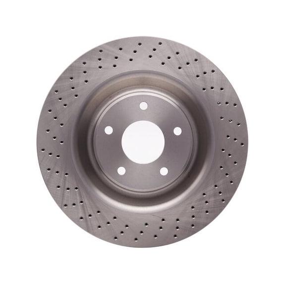 Front Brake Rotor - Compatible with 2006 - 2013 Chevy Corvette 2007 2008 2009 2010 2011 2012