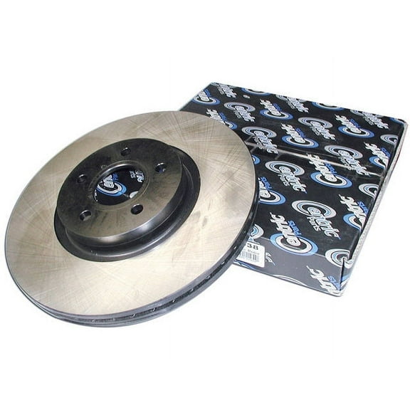 Front Brake Rotor - Compatible with 2006 - 2018 Toyota RAV4 EV - Centric