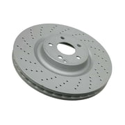 Front Brake Rotor - Compatible with 2006 Mercedes-Benz CLS55 AMG