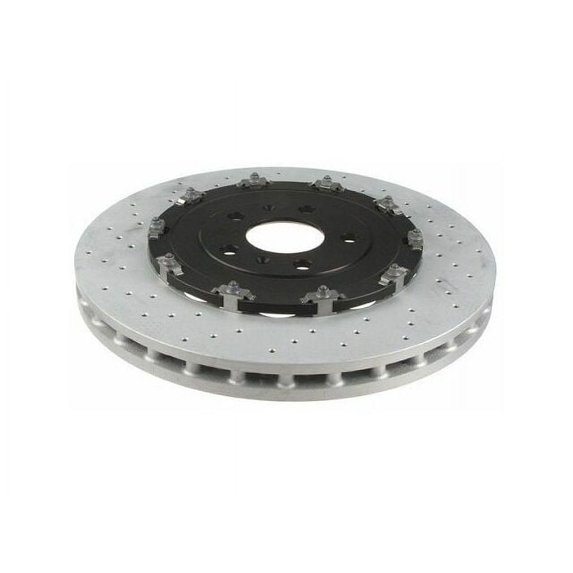 Front Brake Rotor - Compatible with 2007 - 2008 Audi RS4