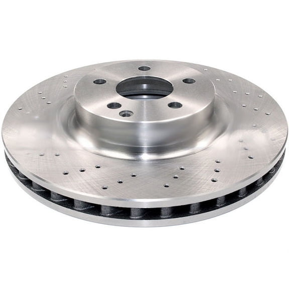 Front Brake Rotor - Compatible with 2007 - 2008 Mercedes-Benz CL550