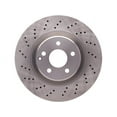 thumbnail image 1 of Front Brake Rotor - Compatible with 2007 - 2009, 2011 - 2012 Mercedes-Benz SL550 2008, 1 of 2