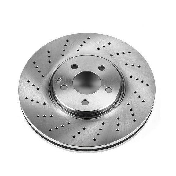 Front Brake Rotor - Compatible with 2007 - 2009 Mercedes-Benz E550 AWD 211.090 2008