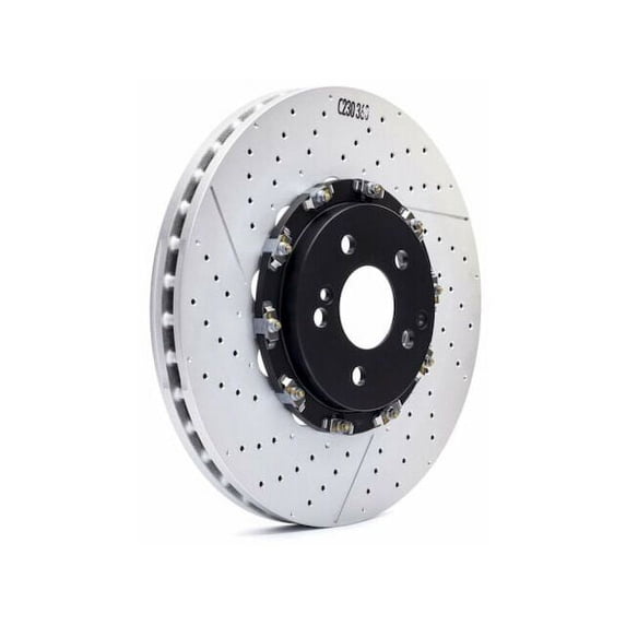 Front Brake Rotor - Compatible with 2007 - 2011 Mercedes-Benz CLS63 AMG 2008 2009 2010