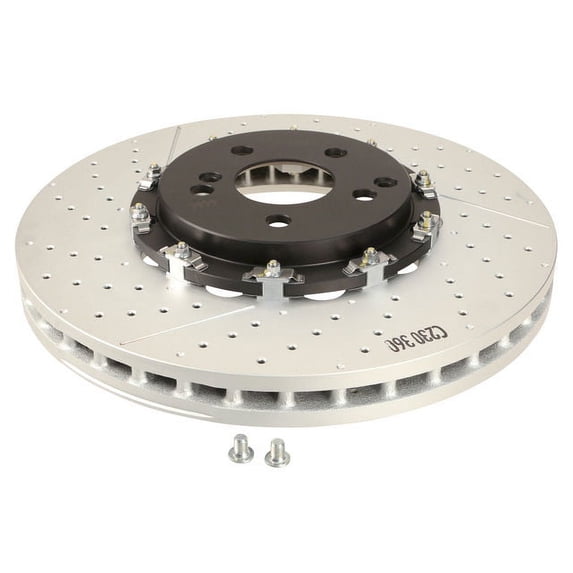 Front Brake Rotor - Compatible with 2007 - 2011 Mercedes-Benz CLS63 AMG 2008 2009 2010
