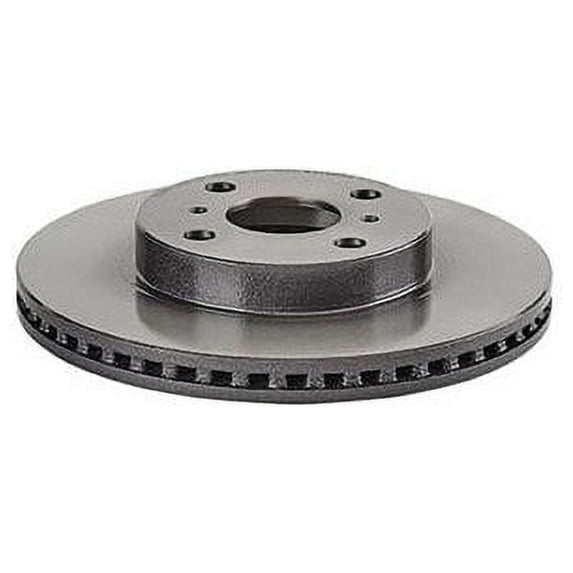 Front Brake Rotor - Compatible with 2007 - 2014, 2016 - 2019 Toyota Yaris 1NZ-FE 2008 2009 2010 2011 2012 2013 2017 2018