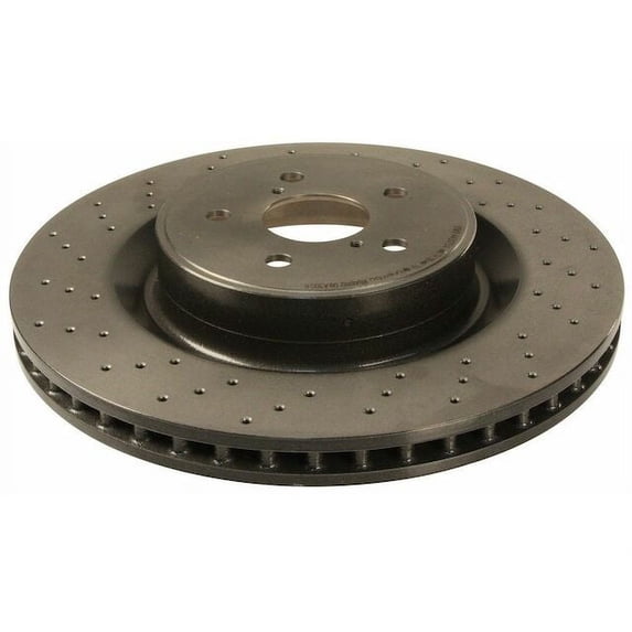 Front Brake Rotor - Compatible with 2008 - 2014 IS F Base 2009 2010 2011 2012 2013