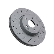Front Brake Rotor - Compatible with 2008 - 2015 Mercedes-Benz C350 2009 2010 2011 2012 2013 2014