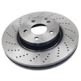 thumbnail image 1 of Front Brake Rotor - Compatible with 2008 - 2015 Mercedes-Benz C350 2009 2010 2011 2012 2013 2014, 1 of 2